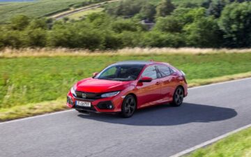 Honda Civic vermelho