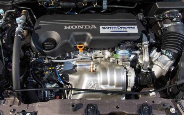 Motor de um carro Honda