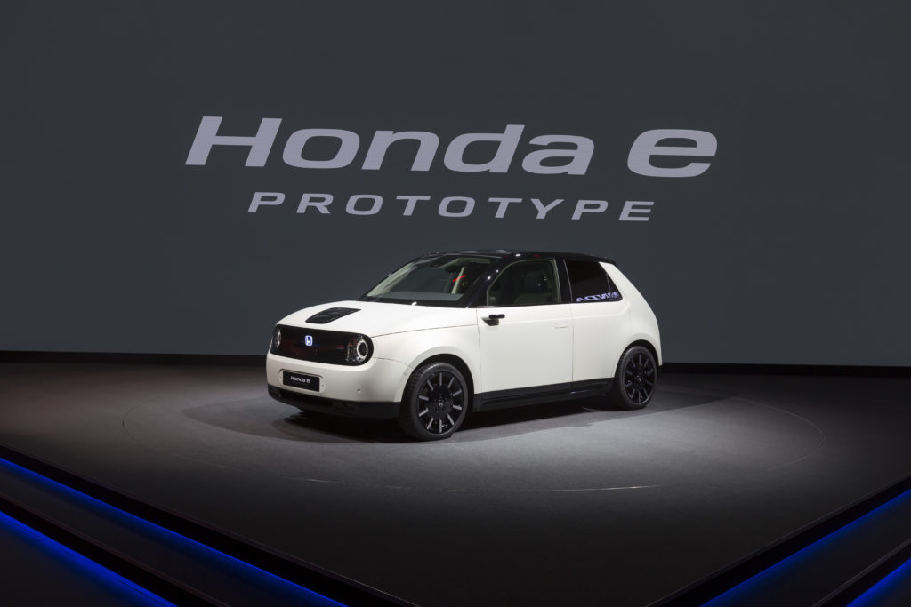 Primeira prova do protótipo da Honda CR elétrica