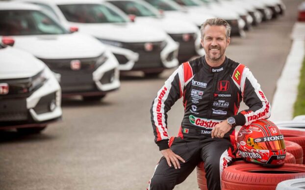 Tiago Monteiro, em Honda Civic Type-R sai da primeira linha no