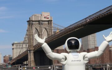 ASIMO em nova iorque