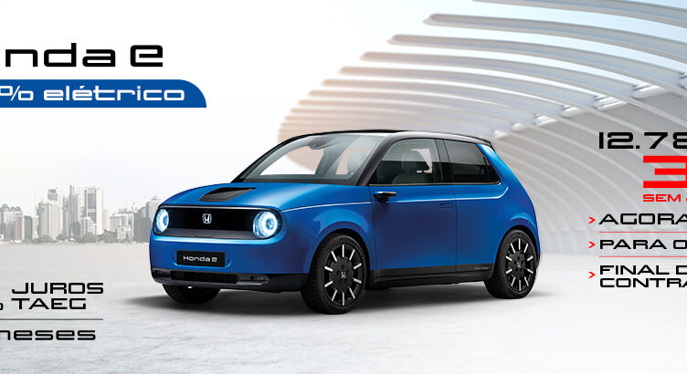 honda e 100 eletrico