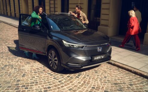 HR-V hybrid na estrada
