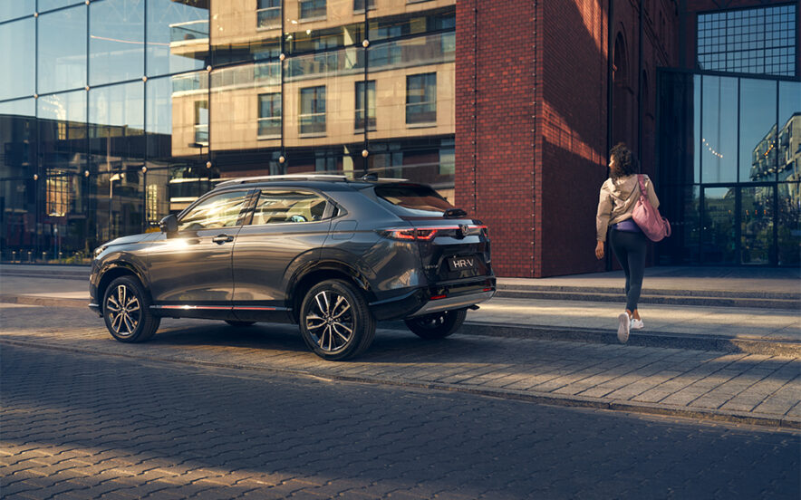 vista exterior HR-V carro premiun