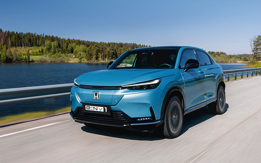 Honda e:Ny1 na estrada