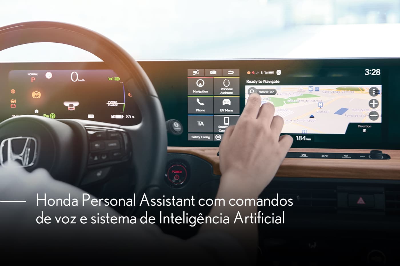 Sistema interativo Honda Personal Assistant