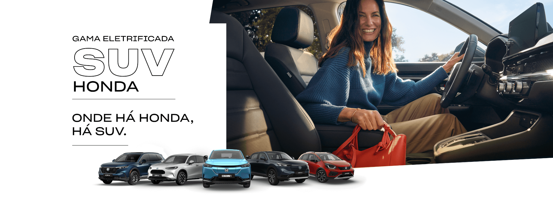 Gama eletrificada SUV Honda