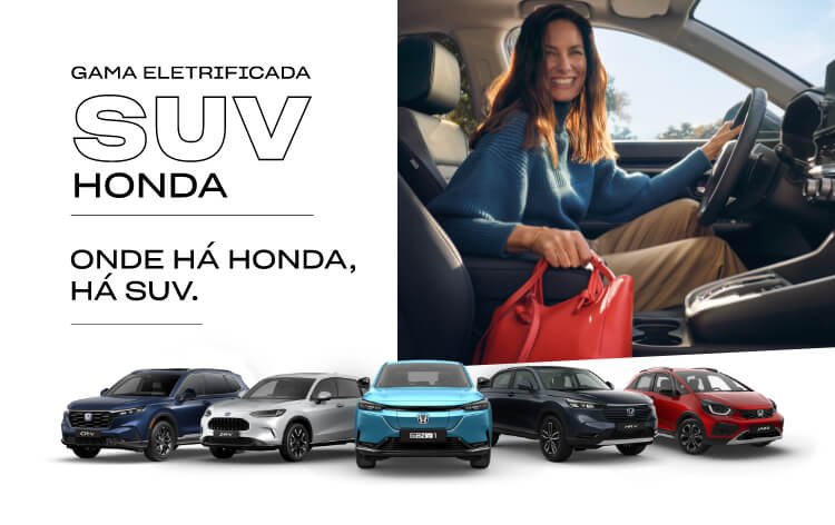 Gama eletrificada SUV Honda