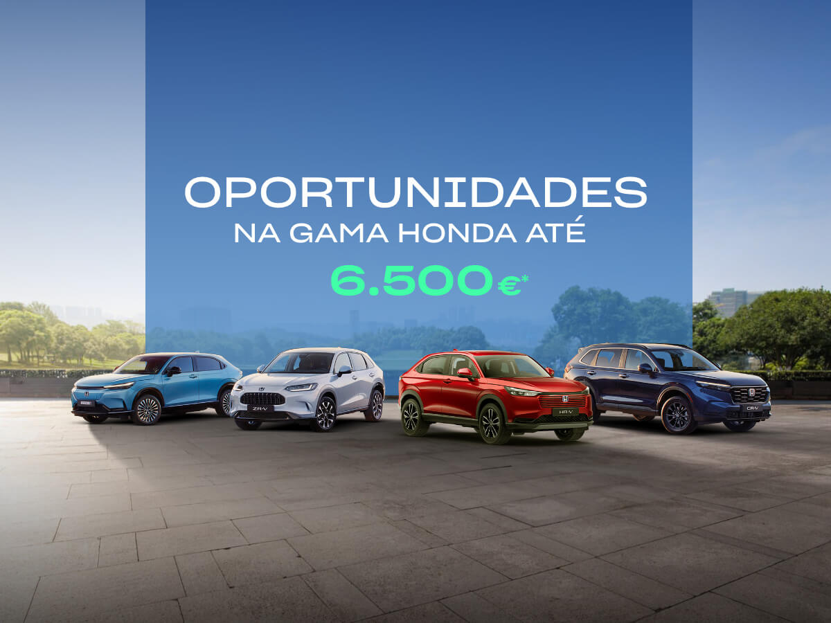 Aproveite as Oportunidades Honda de Julho